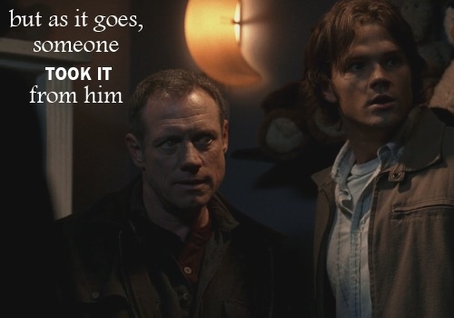 sam-winchester-admiration-league: yahtzee-awesome-sonofabitch:he would never know that they were cla