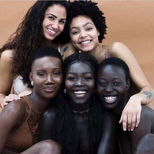 How beautiful black is. So many shades of beauty &mdash;&mdash;&mdash;&mdash;&md