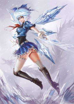 zoesfantasyworld:    Cirno  