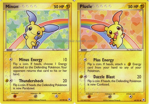 icedteajunkie:  Pokemon Cards that tell stories 