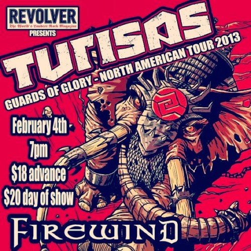 *SPECIAL MONDAY SHOW* Feb. 4th- TURISAS return to #tremontmusichall!!! W/ very special guests #firewind, #stolenbabies, & #merzah!!! Tickets available now at TicketFly.com!!! #ticketfly