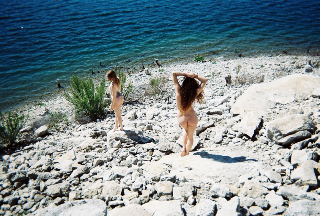 polabeard:missm4caroni and bunnyluna Disposable camera. Austin, TX.  By Polabear.