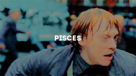 bahtmun:  Harry Potter Characters Zodiac: Ronald Bilius Weasley ♓️ Pisces will