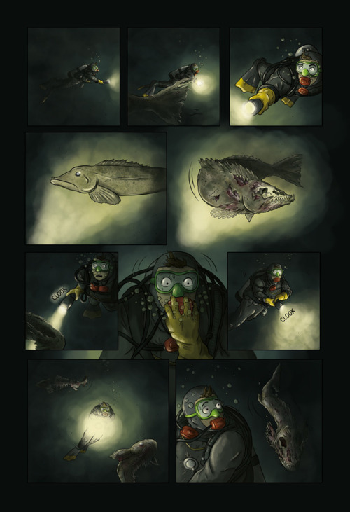 Low Viz - A Pacific Northwest scuba diving horror story. Page 6Read from the beginning here.