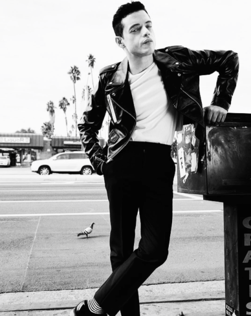 borhapmovie:Rami Malek photographed by Shayan Asgharnia for TheWrap.