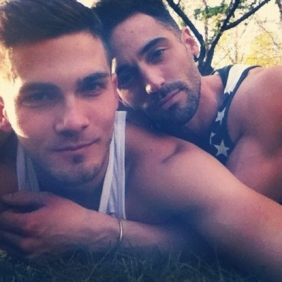 twoboysarebetter:  more cute gay couples at:http://twoboysarebetter.tumblr.com