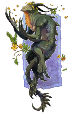 endivinity:  I have a soft spot for mother deathclaws in New Vegas. She just wants to keep her babies safe!Also sweet sweet irony that broc flowers can be used to make stimpaks. Well, now she has all of them so you’re out of luck