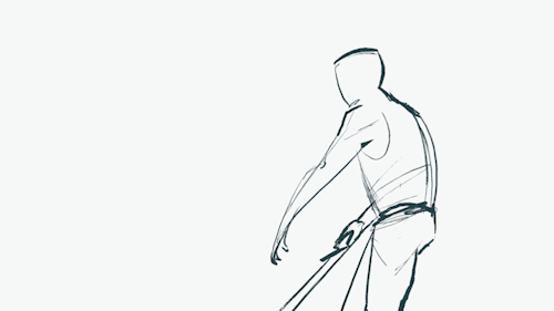 Rough demo of swinging a very heavy sword - made to help one of my academy students. 