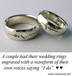 memorablemomentsyoucherish:  Wedding rings