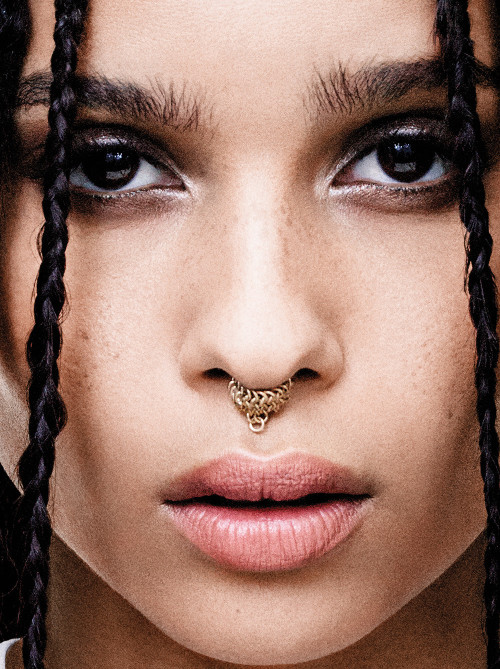 fy-zoeisabella:  Zoë Kravitz for C Magazine. porn pictures