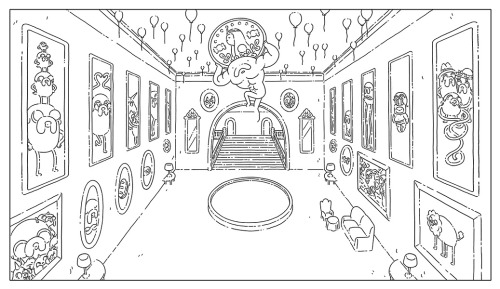 background layouts from Everything’s Jake BG designer - Joy Ang joy-ang:  Here are some of the backgrounds I did for Everything’s Jake. It was a really fun episode to work on, especially the last two scenes where I got to fill in the picture