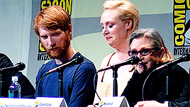 domhnall-tonal:“I think it’s better to be overcome by emotion and faint [when you watch a movie] rat
