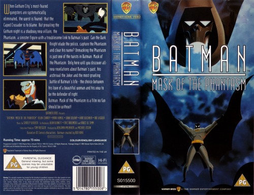 Batman: Mask of The Phantasm (1993, Eric Radomski & Bruce W. Timm) USA Batman is wrongly implica