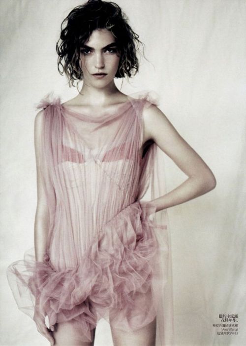 Arizona Muse by Paolo Roversi for Vogue China April 2011