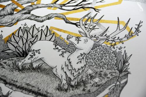 adkkd:  “Sedimento” by Isabelle Santos. 42 x 35 cm Behance