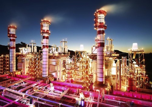 Refinery Kitsch: David LaChapelle’s “Land Scape” Photography Artist David LaChapelle tackled fossil 