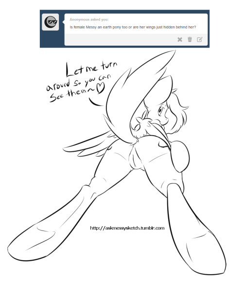 askmessysketch:  Of course I have wings, silly anon ~ <3  Sexy plot~ x: