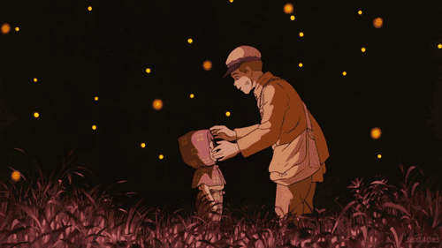 the-sensation-called-animation:Grave of the Fireflies (1988). Dir. Isao Takahata.Hotaru no Haka / La