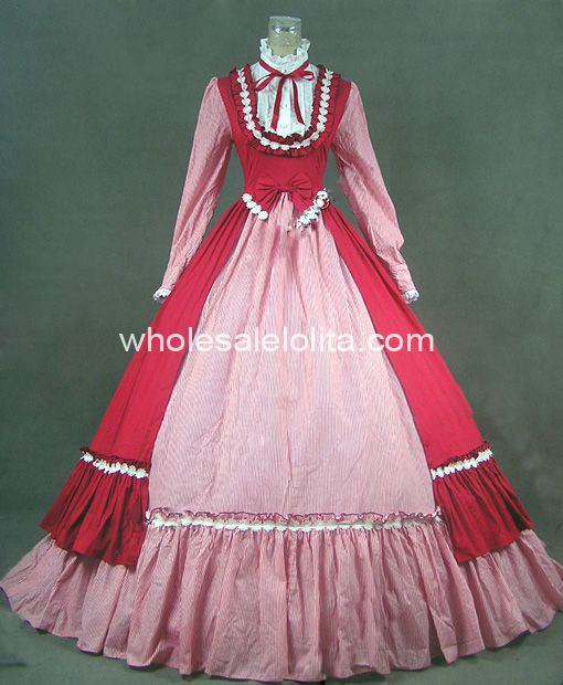 Victorian dress halloween costume