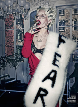 Nicolaformichetti:  Brooke Candy For V Magazine Photo Steven Klein  Styling Nicola