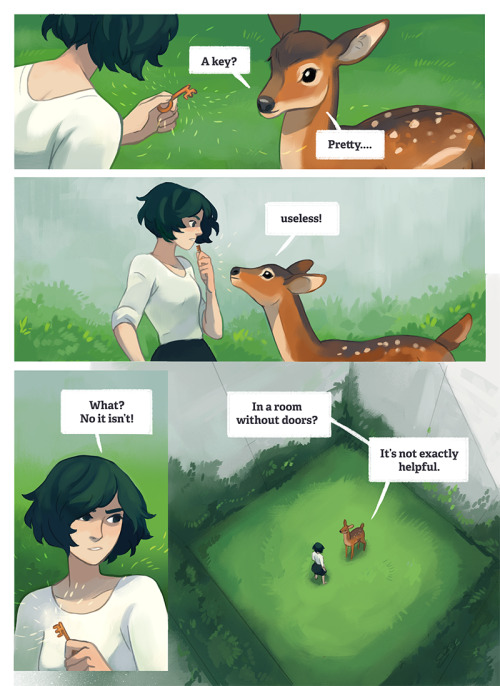 happydorid:  Museum of Moss  I started this comic almost a year ago, but finally got around to finishing it!  