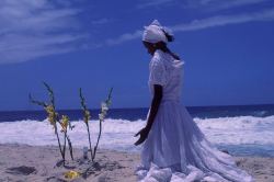 diaphanee:     Today in Rio de Janeiro, people devoted to the Afro-American religions gather on Copacabana beach to leave offerings to the goddess Yemaja - the ocean, the essence of motherhood. 