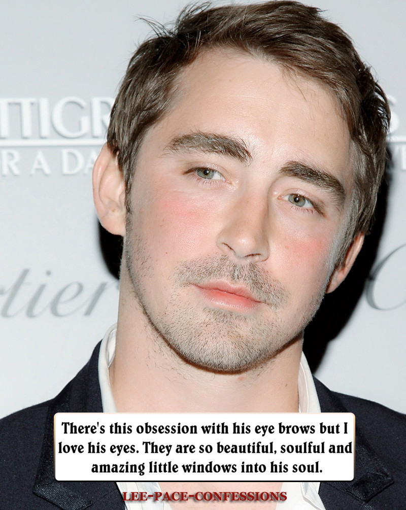 Lee-Pace-Confessions on Tumblr