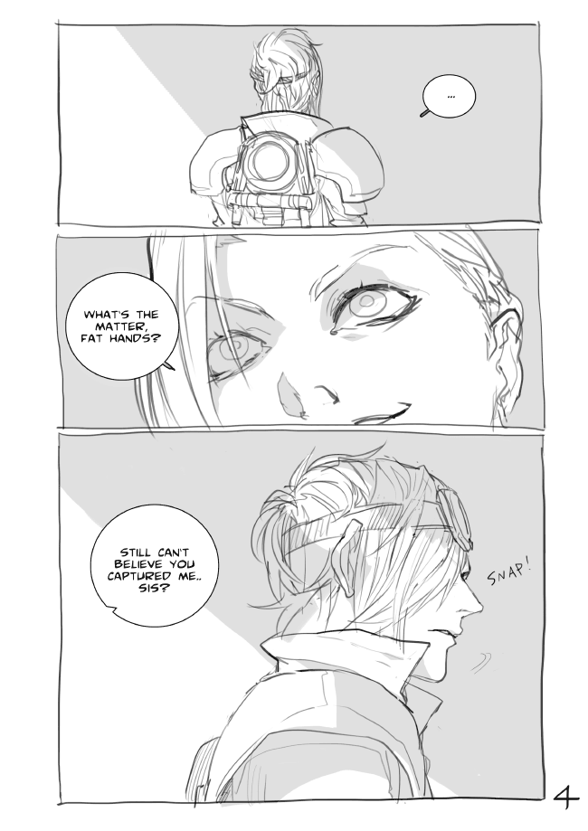 suqling:  Game of tag: [Part 1] Part 2 Part 3Jinx is finally caught by Caitlyn and