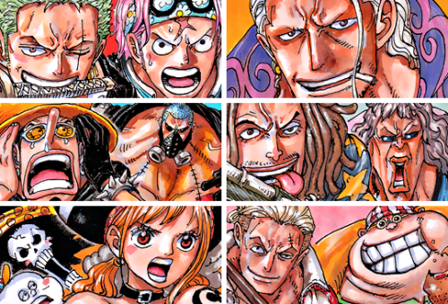 ⚡️ Soulstorm ⚡️ on X: #ONEPIECE1065 One Piece Chapter 1065 Color Spread  for Film RED  / X