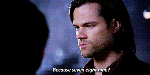 lucifersaam:  Sammy being confused by Metatron’s lame jokes. 