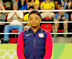 sports-and-everything-else: 2016: Year in Review ⇾ Simone Biles at the olympics Simone Biles finishe