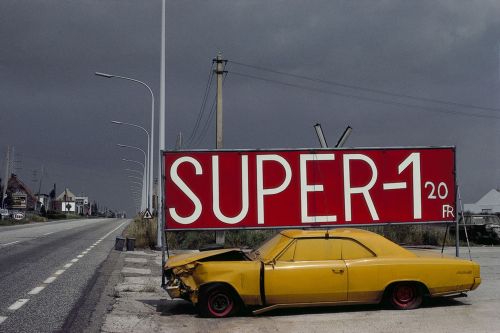 joeinct:National Road #1, Boom, Province of Antwerp, Belgium, Photo by Harry Gruyaert, 1988