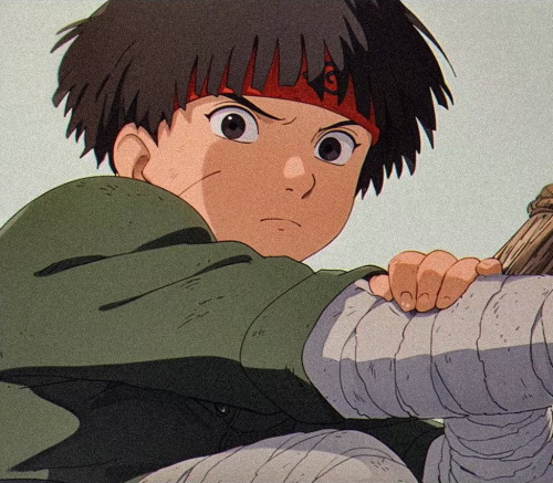 Naruto In Stuido Ghibli Style