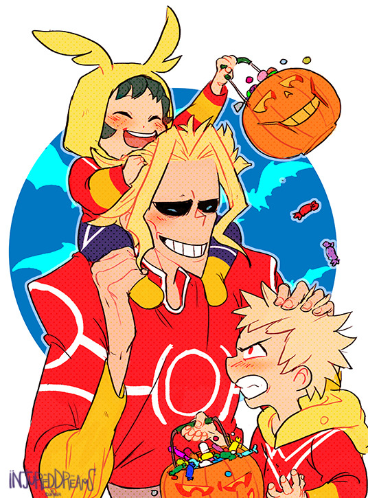 injureddreams: Papa All Might My buddy @siriniel introduced me to the series and