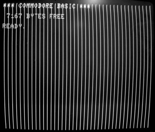 koney-scanlines:COMmoN prObLeMs WiTH thE COMmoDorE Pet 2001