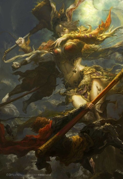 Porn Pics thecollectibles: Art by  Fenghua Zhong  