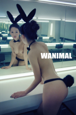 girlsinagrove:  from Wanimal The girl in the mirror / MISS RABBIT 