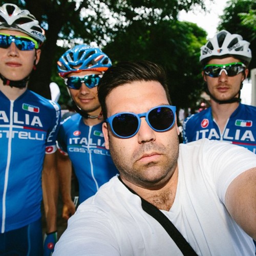 castellicycling:#tbt selfie from @manualforspeed @quesofrito with Team Italia at Tour de San Luis