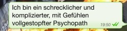 kuchenfotze:  Denke, dass beschreibt mich echt gut. 