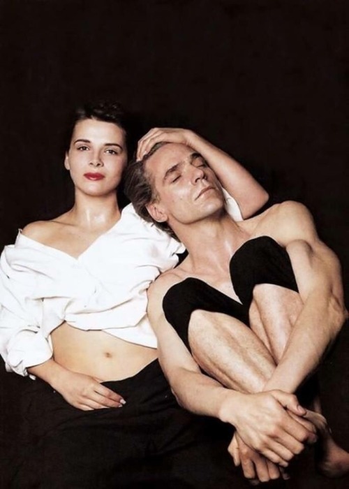 evalalaluna:Juliette Binoche&Jeremy Irons