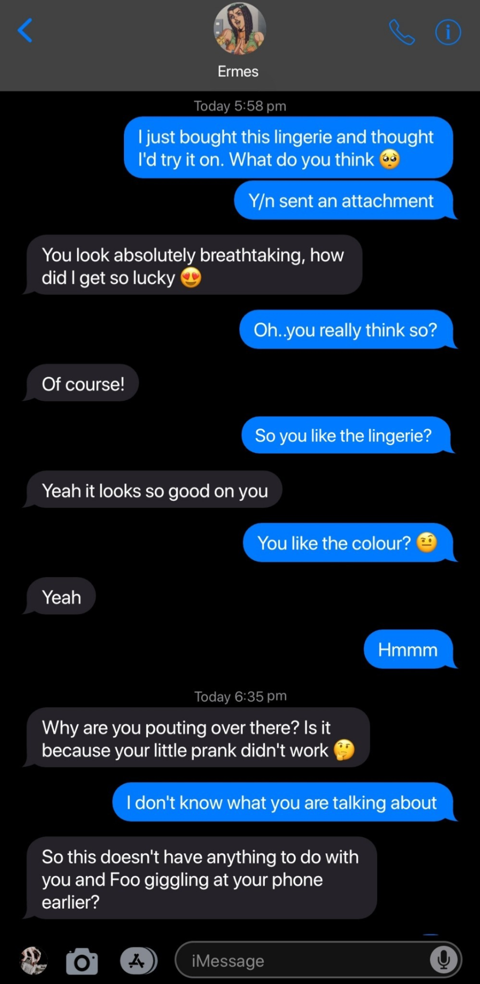 Y/n Sent An Attachment?