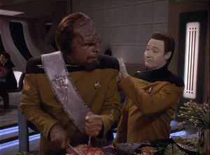 claude-debooty:Star Trek The Next Generation - (7x02) Liaisons“How is your diplomatic assignment pro