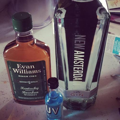 #welcomehome Old Friends, Welcome Home! #gin #whiskey #uvblue