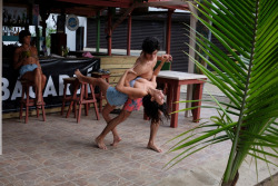 cubaypuertoricoson:  PUERTO RICO. Isabela. 2016. Diego and Liaryz salsa dancing. David aman Harvey.