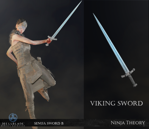 Hellblade Senua Outfit and Weaponsextracted from original game by Sticklove;converted by me;by order