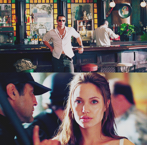 365daysofjolie:  John: First time we met, what was your first thought?Jane: You tell