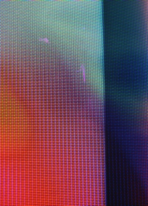 aestheticgoddess:  ‘Studies in Broadcast Colour’ by The Island Continent is an exploration into the way colour is rendered and translated through the red, green and blue channels of obsolete Cathode Ray Tube or CRT television sets. These were taken