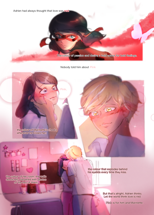 Adrien Had Always Thought That Love Was Red. The Colour Of Passion And Desire; A Bold Colour For Bold