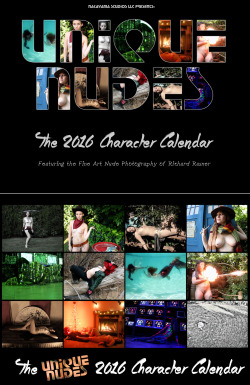 actuallyuniquenudes:  actuallyuniquenudes:  It’s here!! “This year’s version of the award-winning Unique Nudes calendar features  models not being themselves - fantastic costumes and backdrops all  contribute to these unique photos, and each image