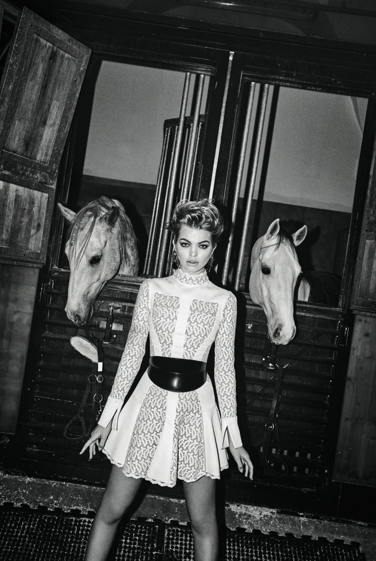 fashion&ndash;victime:  Daphne Groeneveld by Arnaud Pyvka for Bergdorf Goodman